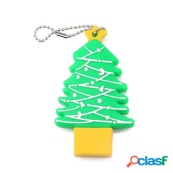 Albero di Natale 128G USB2.0 Flash Drive Thumb Drive 16G 32G