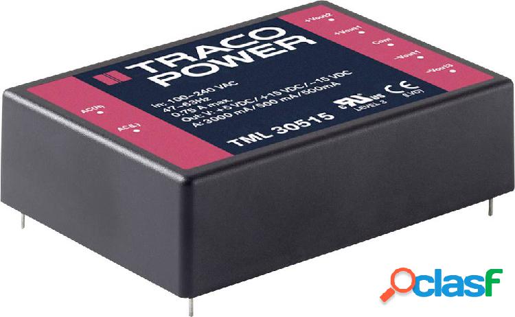 Alimentatore da circuito stampato AC / DC TracoPower TML