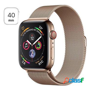 Apple Watch Series 4 LTE MTVQ2FD/A - Acciaio Inossidabile,