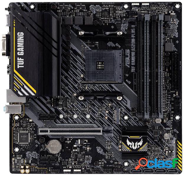 Asus TUF GAMING A520M-PLUS II Mainboard Attacco AMD AM4