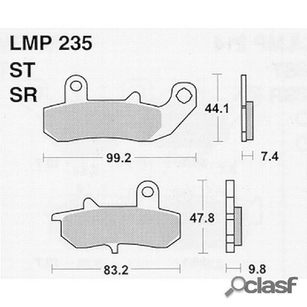 Athena lmp235 sr pastiglie freni