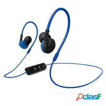 Auricolari Sport Hama Active Bluetooth Clip-On - Blu