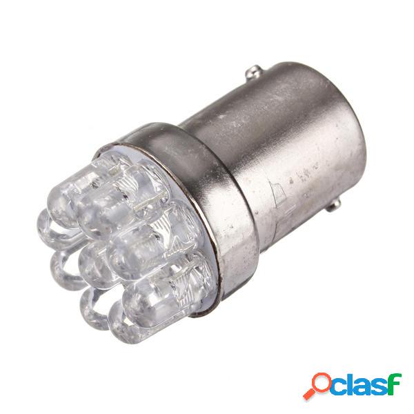 Auto 1156 coda di direzione freno 9 LED lampadina ba15s