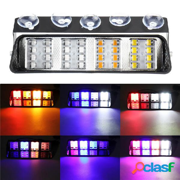 Automobile 32SMD Luce stroboscopica di emergenza Parabrezza