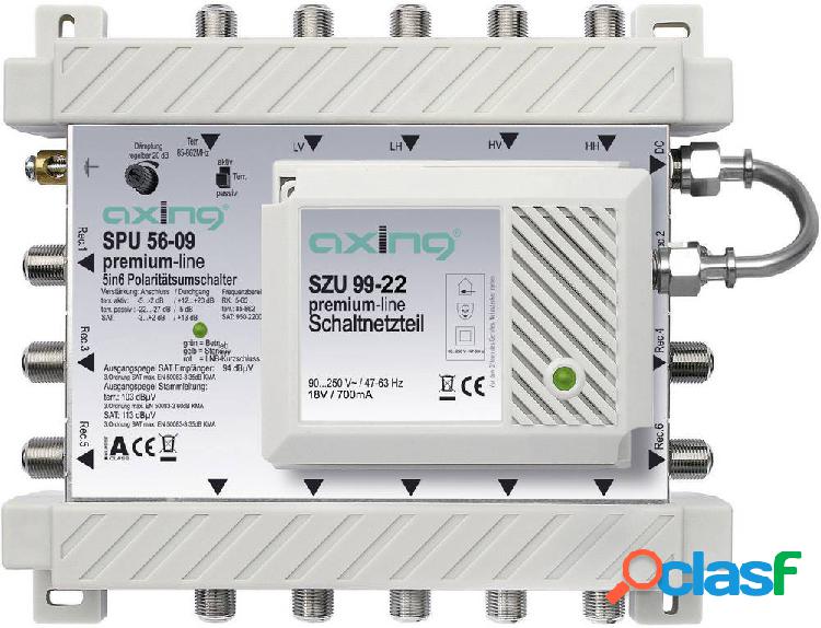 Axing SPU 56-09 SAT multiswitch Ingressi (Multiswitch): 5 (4