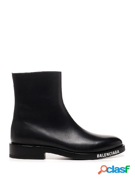 BALENCIAGA STIVALETTI UOMO 590717WA7201000 PELLE NERO