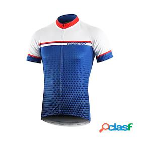 BERGRISAR Mens Cycling Jersey Short Sleeve - Summer