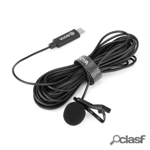 BOYA BY-M3 Lavalier Risvolto Microfono Mini microfono