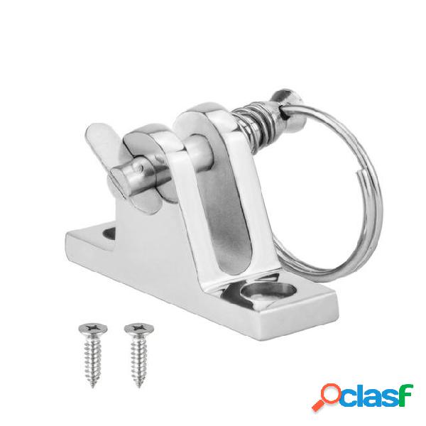 BSET MATEL Cerniera bimini top inclinata in acciaio inox con