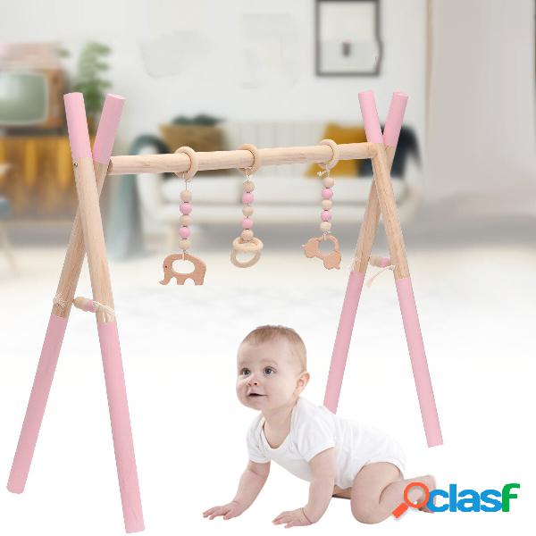 Baby Gym in legno Giocattolo organico non tossico Stand di