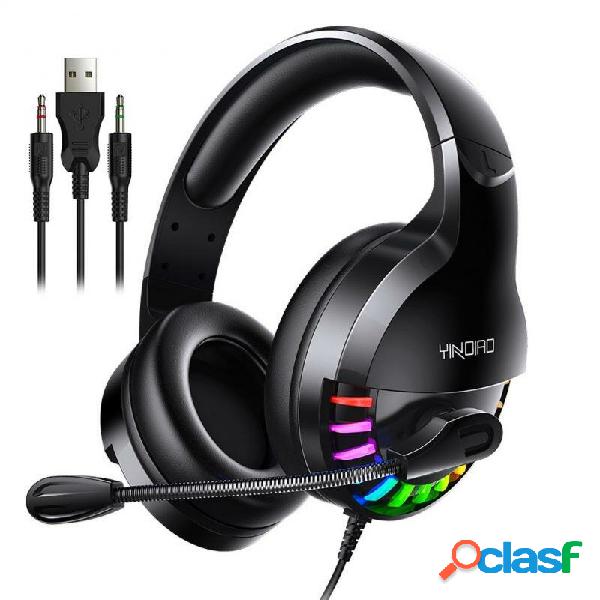 Bakeey Q2 Cuffie da gioco con cavo AUX USB da 3,5 mm Cuffie