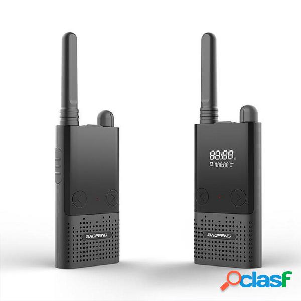 Baofeng BF-T9 1500mAh Walkie Talkie400-470MHz 99 canali USB