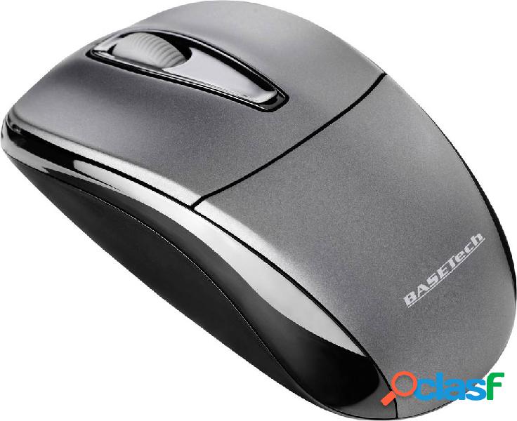 Basetech M105GX Mouse wireless Senza fili (radio) Ottico