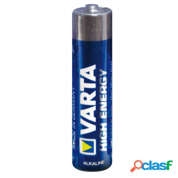 Batteria alcalina High Energy AAA Megapack - VARTA