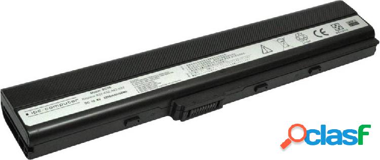 Batteria per notebook ipc-computer A00K52 10.8 V 5200 mAh