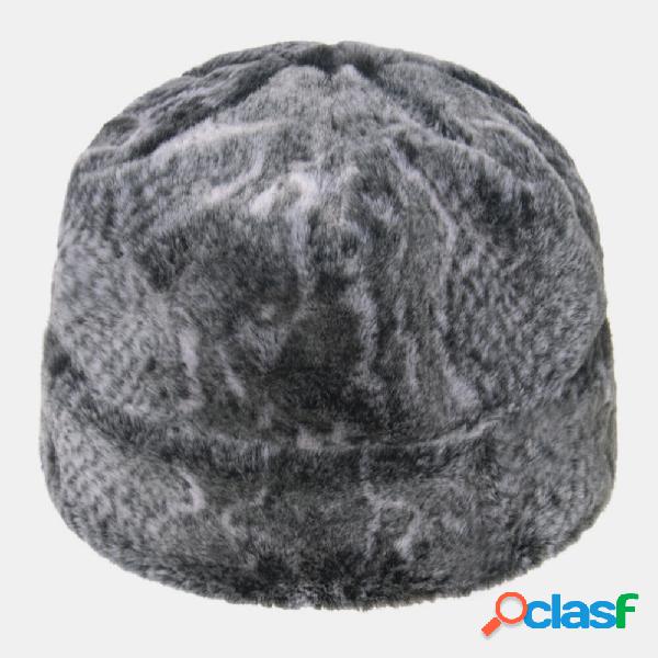 Berretto senza tesa con cappello da sci caldo casual alla