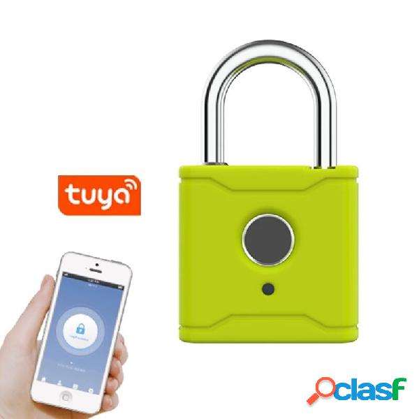 Bluetooth Smart Padlock Fingerprint serratura Ricarica USB
