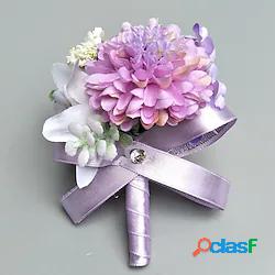 Bouquet sposa Fiore allocchiello / Braccialetto floreale
