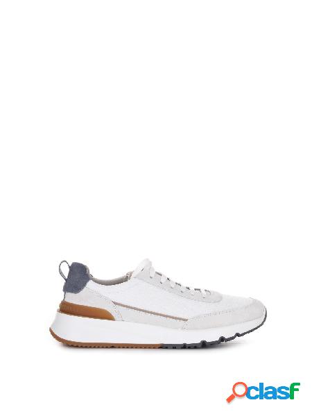 Brunello Cucinelli Sneakers Basse Uomo Bianco
