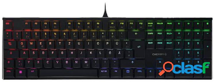 CHERRY G8A-25010LVBDE-2 Cablato Tastiera da gioco Tedesco,