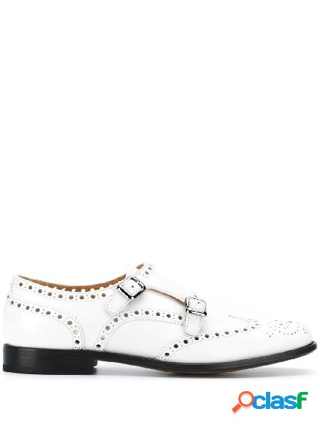 CHURCHS MONK STRAP DONNA DO00339LGF0ABK PELLE BIANCO