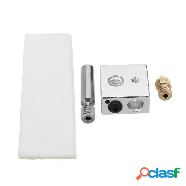 CTC MK8 Ugello estrusore 0,4 mm + PTFE Gola + blocco