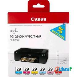 Canon multipack pgi-29 cartuccia inkjet ciano + magenta +