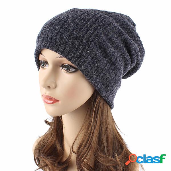 Cappello caldo di lavoro a maglia casuale di autunno delle