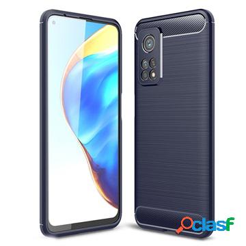 Carcasa in TPU Spazzolata per Xiaomi MI 10T 5G/10T Pro 5G -