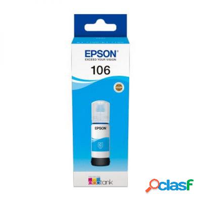 Cartuccia Epson C13T00R240 T00R2 106 originale CIANO