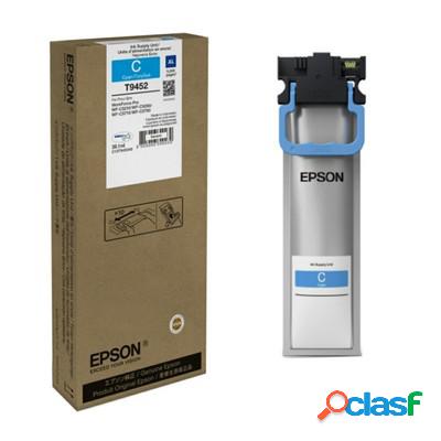 Cartuccia Epson C13T945240 T9452 XL originale CIANO