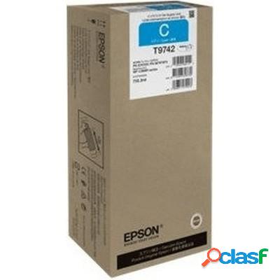 Cartuccia Epson C13T974200 T9742 XXL originale CIANO