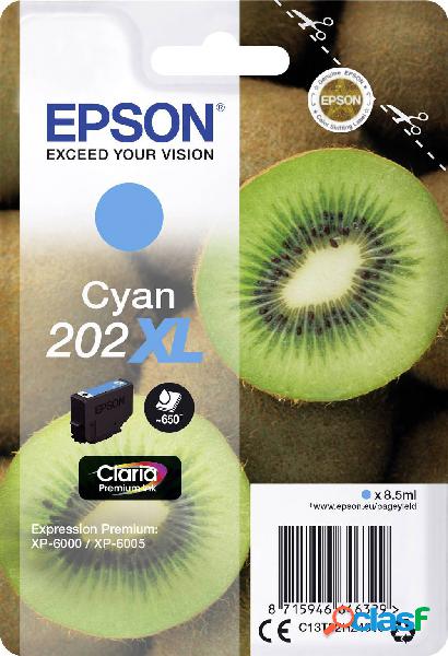 Cartuccia Epson Originale T02H24, 202XL Ciano C13T02H24010