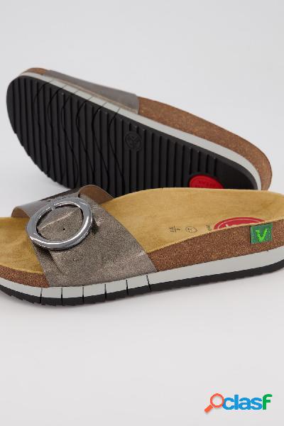 Ciabattine Jana vegane in similpelle con larghezza comfort,