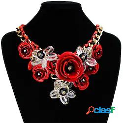 Collane con ciondolo Per donna geometrico Resina Fiore