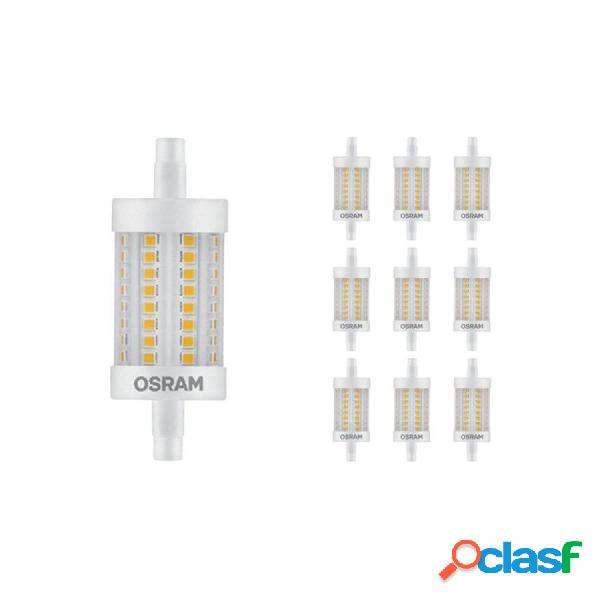 Confezione Multipack 10x Osram Parathom Line LED R7s 78mm