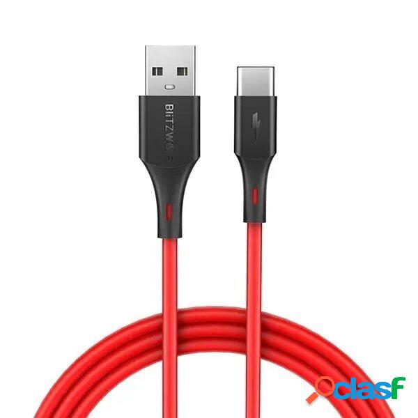 [Confezione da 8] BlitzWolf® BW-TC15 3A Cavo di ricarica