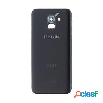 Copribatteria GH82-16868A per Samsung Galaxy J6 - Nero