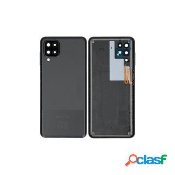 Copribatteria GH82-24487A per Samsung Galaxy A12 - Nero