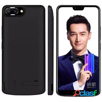 Cover Batteria Backup per Huawei Honor 10 - 5000mAh - Nera