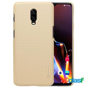 Cover Nillkin Super Frosted per OnePlus 6T - Color Oro