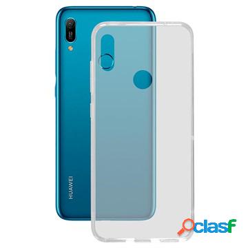 Cover Ultra Sottile in TPU Ksix Flex per Huawei Y6 (2019) -