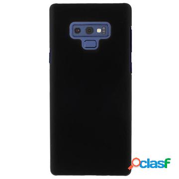 Cover in Plastica Gommata per Samsung Galaxy Note9 - Nera