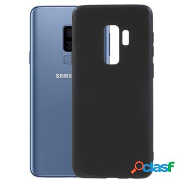 Cover in Silicone Flessibile per Samsung Galaxy S9+ - Nera