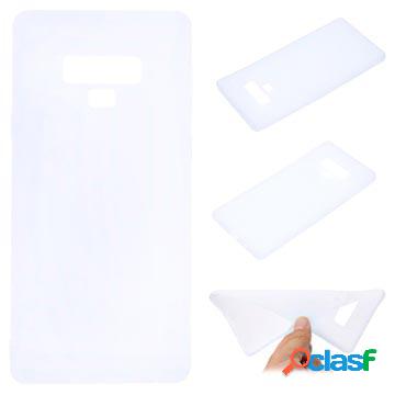 Cover in Silicone per Samsung Galaxy Note9 - Bianca