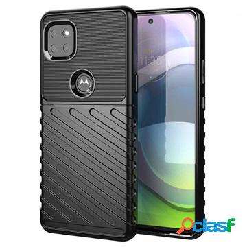 Cover in TPU Thunder Serie per Motorola Moto G 5G - Nero