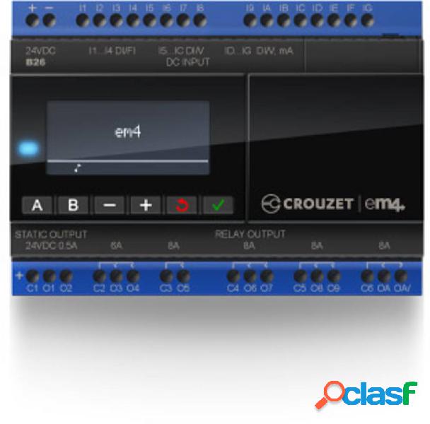Crouzet 88981103 EM4 local Modulo di controllo PLC 24 V/DC