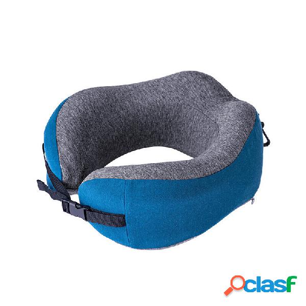 Cuscino a forma di U per cuscino da viaggio con cuscino a