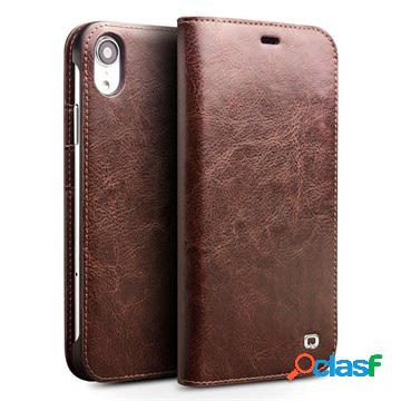 Custodia Portafoglio Qialino Classic in Pelle per iPhone XR
