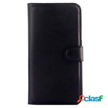 Custodia Portafoglio Testurizzata per Samsung Galaxy J7